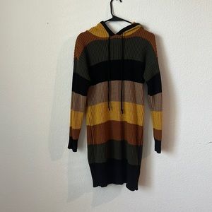 Hooded Sweater Dress